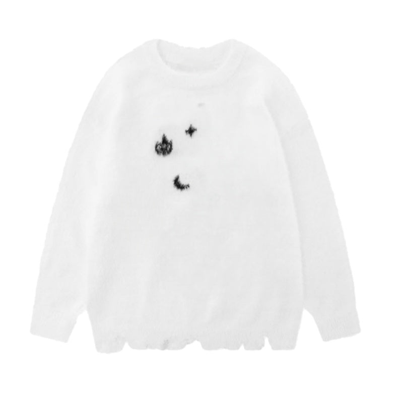 White Mohair Sweater