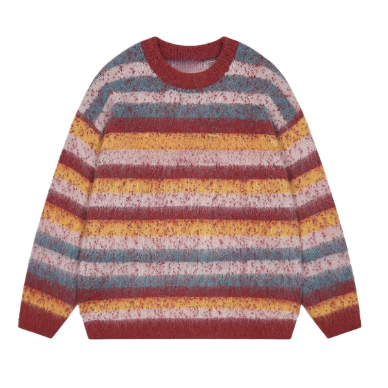 Retro Gradient Trendy Hip-Hop Sweater